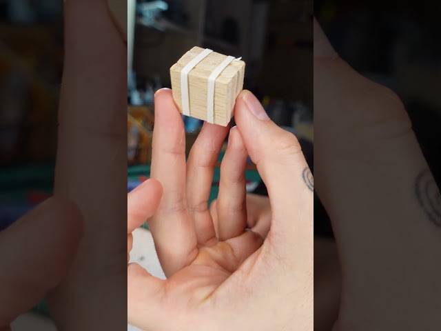 📦 How to make Easy WOOD CRATES for D&D and wargaming