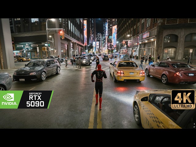 Spiderman 2 Remaster DLSS 5 - Next Gen Graphics - RTX 5090 Ultra modded Beyond all Limits