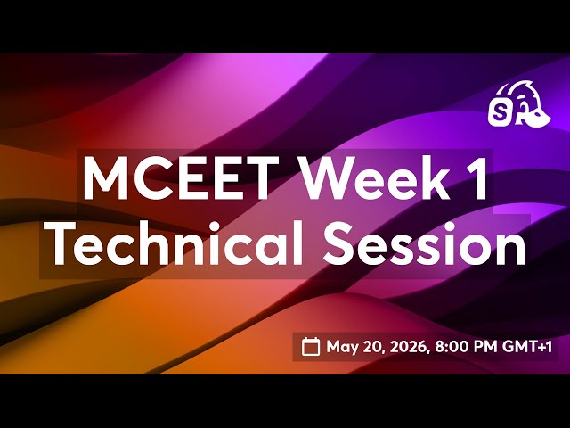 MCEET Week 1 Technical Session