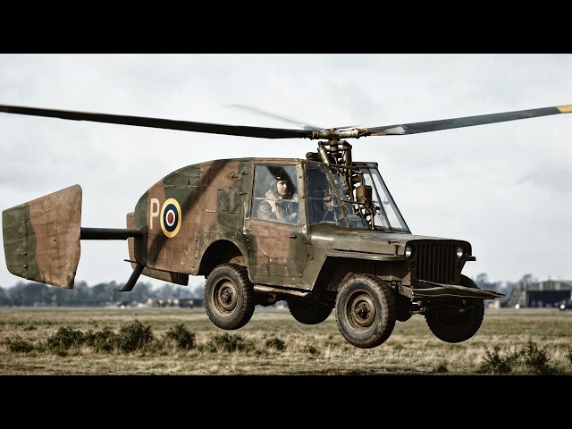 When Allied Engineers Built Gliding Jeeps and Airborne Tanks