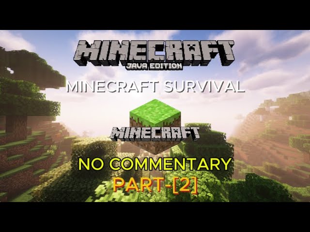 💎 Minecraft Survival Part 2 | Mining My First Diamonds! (No Commentary)