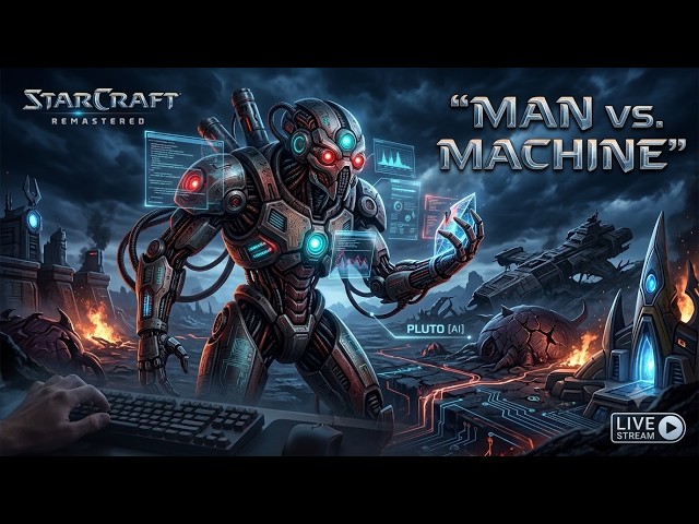🤖2026.9.22b Play Starcraft vs Pluto the AI Robot🔥🔥