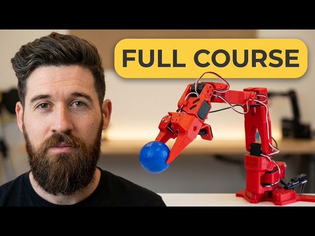 SO101 FULL BEGINNER COURSE: build & train AI robotic arms (2.5 hours)
