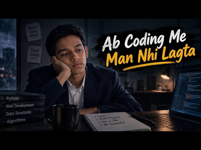 I Don't Feel Like Coding Anymore... | Lost Motivation to Code