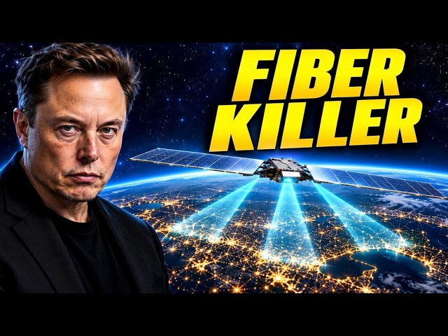 Elon Plans SPACEX FIBER KILLER Satellite. Each More Powerful than the Space Station