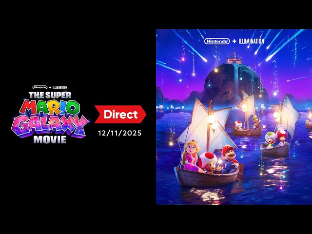 The Super Mario Galaxy Movie Direct – 12/11/2025