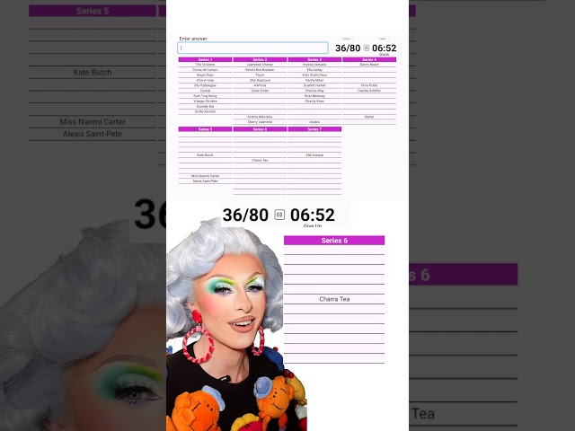 I am so sorry to my DRUK family 😭 Quiz on Sporcle #dragrace #rupaulsdragrace #dragqueen #dragraceuk