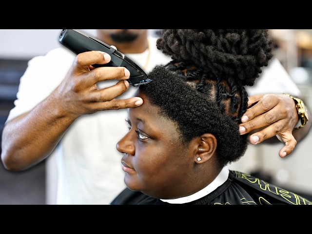 HAIRCUT TUTORIAL: FEMALE DROP FADE | MAJIC PENCIL TIPS