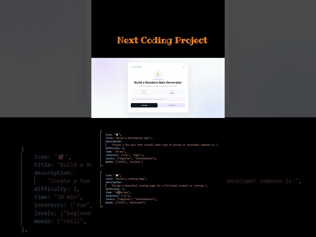 Find Your Next Coding Project #shorts#html#css#javascript#webdevelopment#programming #learncode