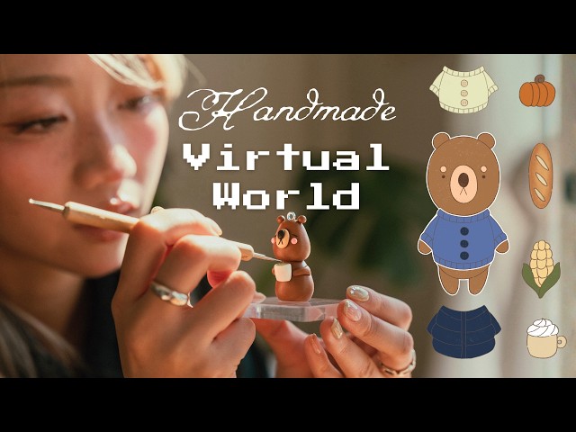 turning my clay art into a virtual world 🌱 small business diaries