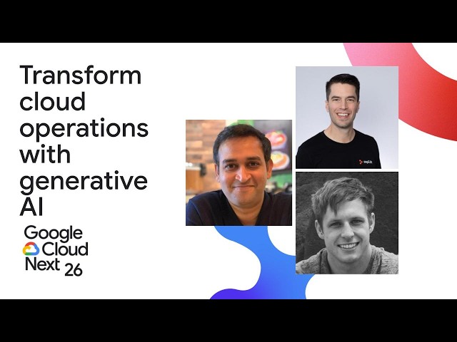 Transform cloud operations and management with generative AI