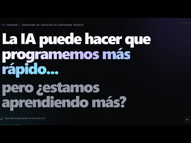 Aprender programación en la era de la IA | Bootcamp Creadores de Contenido Tech LATAM 2026 ☁️