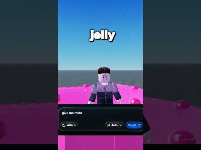 I Typed "More Jelly" and Roblox Built THIS 🤯 #forgeguipartner #roblox #robloxdev