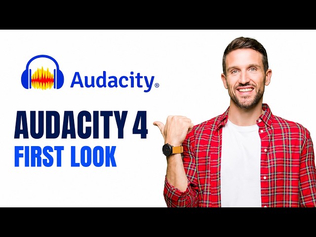 Audacity 4 has been released Finally!