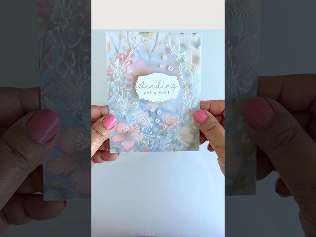 The Magic of Vellum in Cardmaking @SimonSaysStamp August 2024 Card Kit #cardmaking #crafts #tutorial