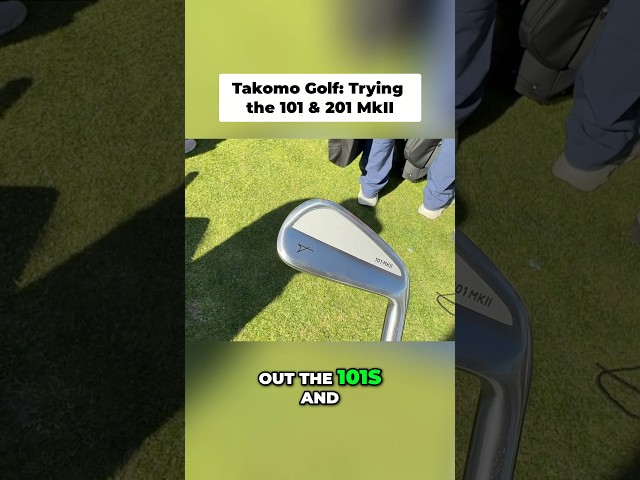 Takomo 101 vs 201 Mark II 👀 First Swings & Honest Thoughts! #golf