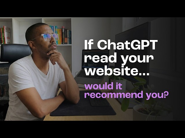 If ChatGPT read your website... would it recommend you?