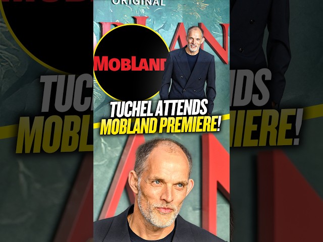 Thomas Tuchel attends the MobLand Season Two premiere! Did you know he's a HUGE fan of the show?! 🇩🇪