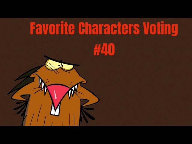 RickyGator’s Favorite Characters Voting #40