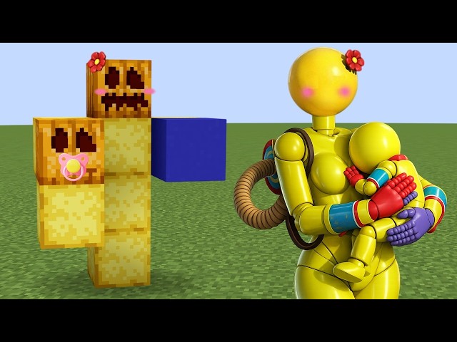 Poppy Playtime THE PLAYER GIRL BABY Addon in Minecraft PE