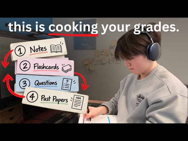 the ONLY correct way to study for exams (from a top 0.01% student)