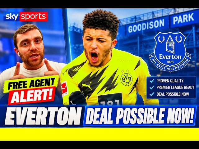 Everton Handed Huge Chance to Sign £71m Winger on Free Transfer!EVERTON NEWS TODAY