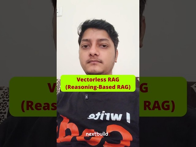 RAG is Dead | Vectorless RAG Explained in 60 Seconds