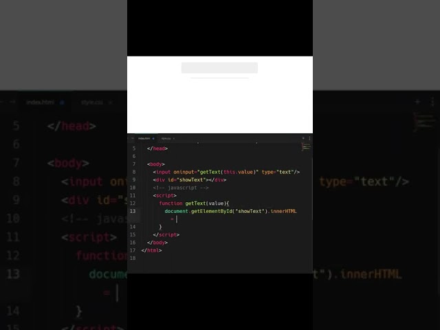 How to Make Typewriter JavaScript in 25s | #shorts #shortvideo #mdrakib #rakib