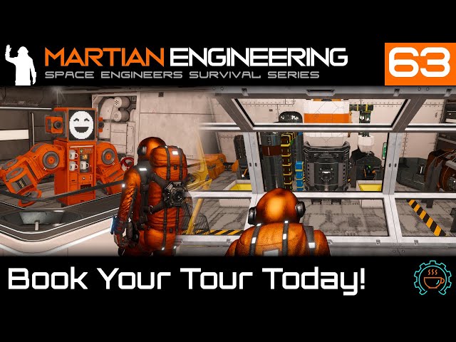 The Coffee Factory & R&D Lab are done! | Martian Engineering E63 | SE Survival
