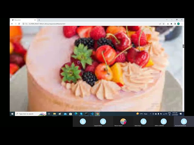 Responsive Website Task2 In css (Hindi)