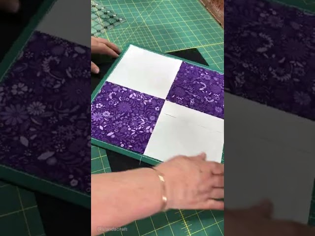 Quilt Block Tutorial 001 - Disappearing 4 Patch