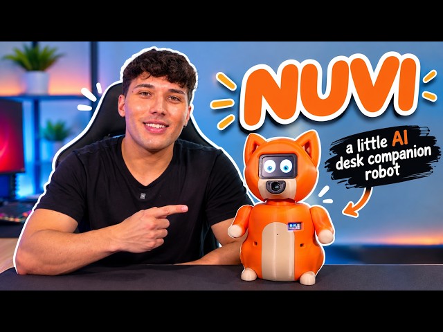 I Built an AI Desk Companion Robot with Arduino UNO Q — Meet Nuvi