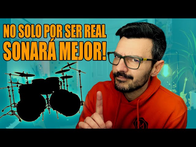 Baterías REALES (acústicas)  vs. VIRTUALES (midi) | Es posible sonar profesional usando samples?