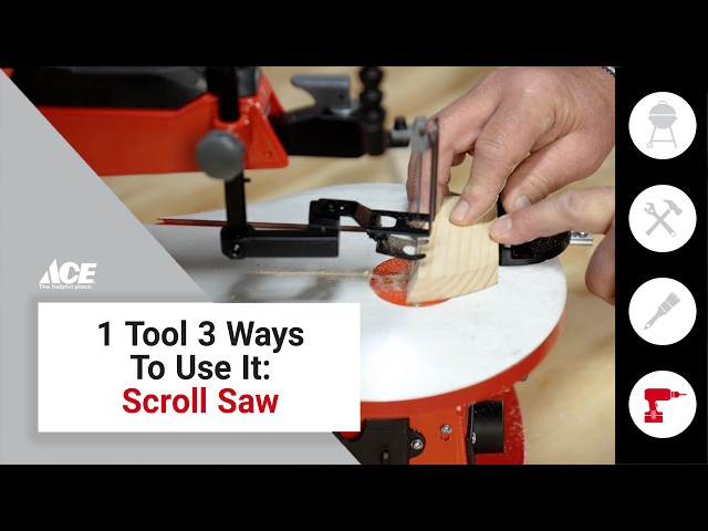 1 Tool 3 Ways To Use It: Scroll Saw | Ace Hardware