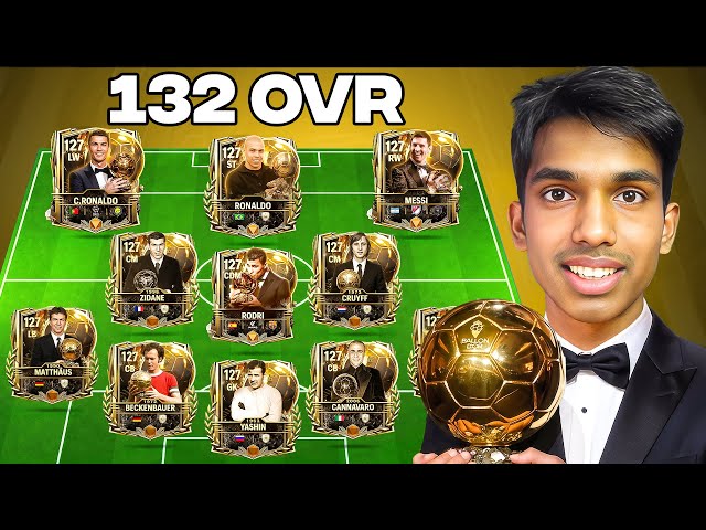 I Built a Ballon d’Or Winners Only Team in FC Mobile!