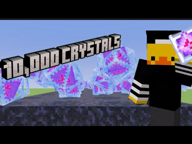 I Exploded 10,000 End Crystals!