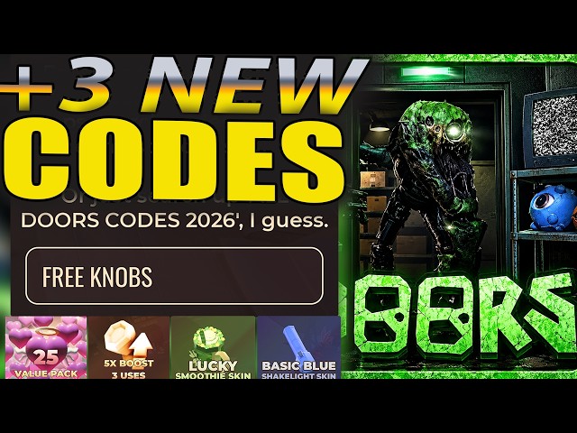 *NEW* ALL WORKING CODES FOR DOORS IN 2026! ROBLOX DOORS CODES