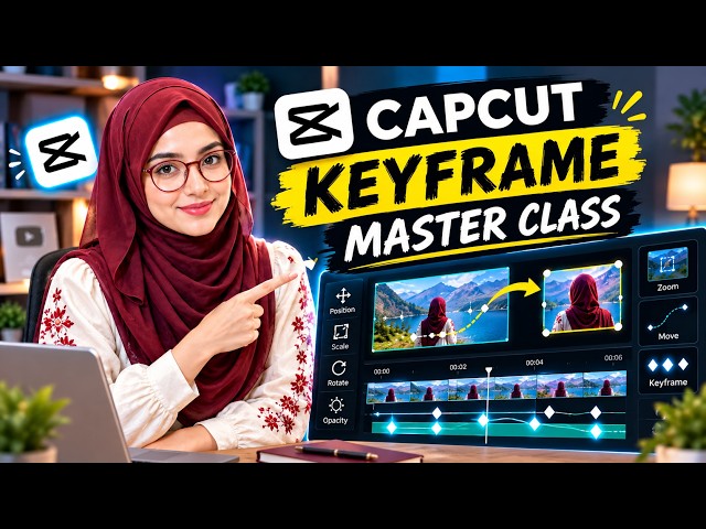 Capcut Editing Series| Episode 2 | learn keyframe use from beginner to advance Guide 1M