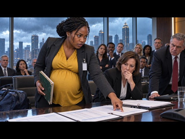 Pregnant Homeless Black Woman Solves a $1M Accounting Crisis — Then the Chairman Calls Her by Name