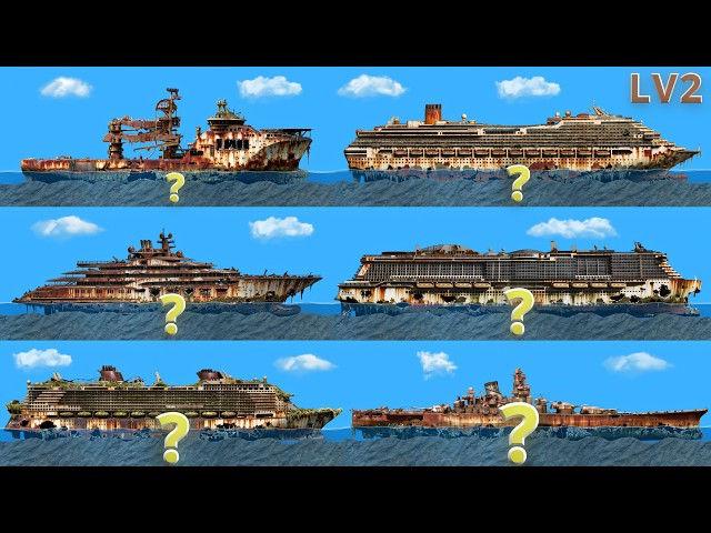 Guess the Ship Based on the Shipwreck – Level 2