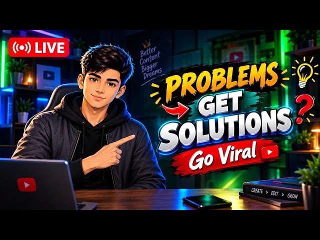 “Grow Your YouTube Channel Fast" The Legend ( STC ) is live 😱🔥👑