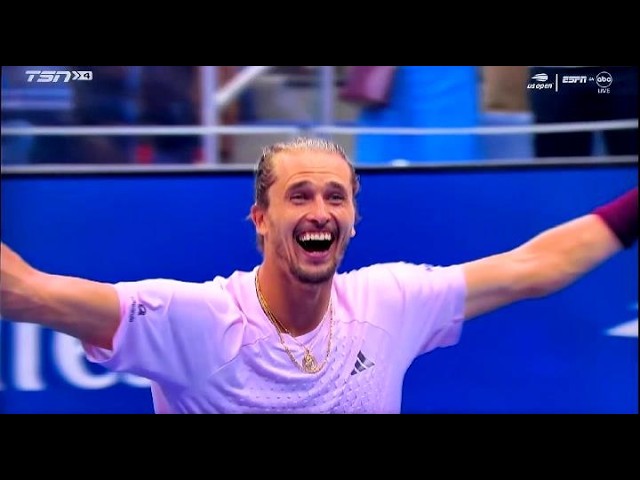 FUNNY!  He hasn’t even noticed he just won US Open!