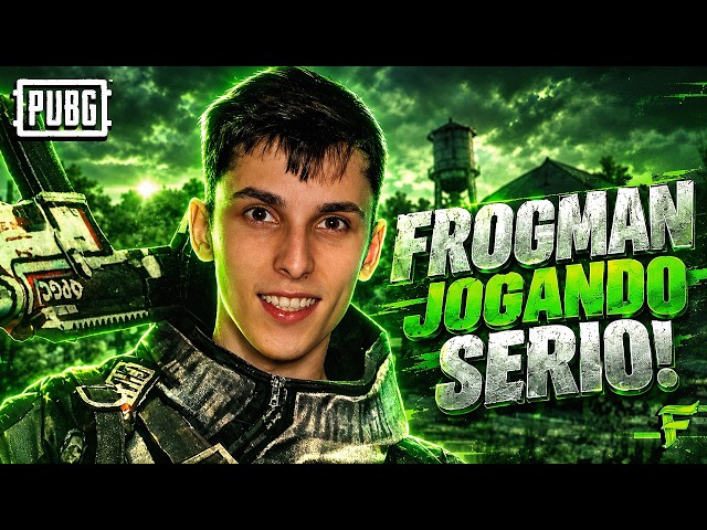 THE FROGMAN DECIDED TO GET SERIOUS THIS MATCH!