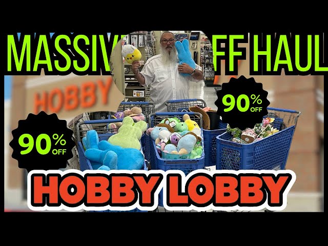 HOBBY LOBBY 90 OFF CLEARANCE HAUL🏃🏽‍♀️🧡HOBBY LOBBY CLEARANCE TODAY🏃🏽‍♀️🧡#new #hobbylobby #clearance