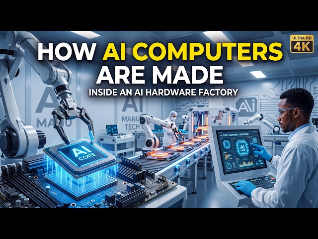 Inside an AI Computer Factory | How Artificial Intelligence Computers Are Made (4K Documentary