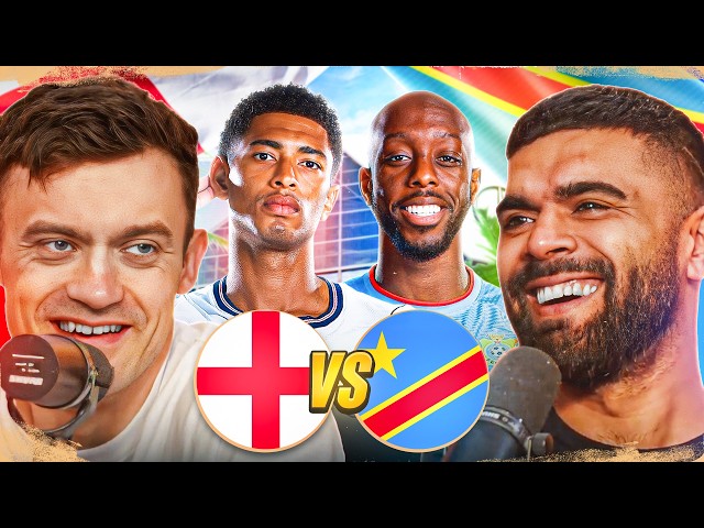 ENGLAND VS DR CONGO | WORLD CUP | THE CLUB LIVE