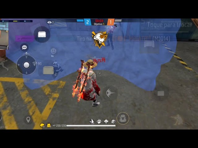 JOGANDO FREE FIRE NO S20FE - MELHOR SENSI