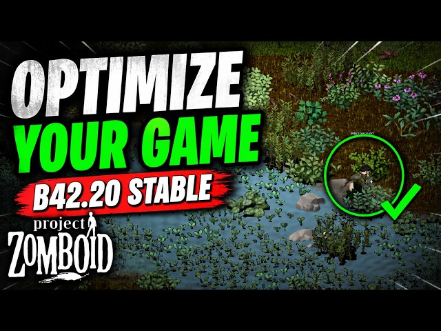 How To BETTER Optimize Your Game For B42 STABLE | Project Zomboid