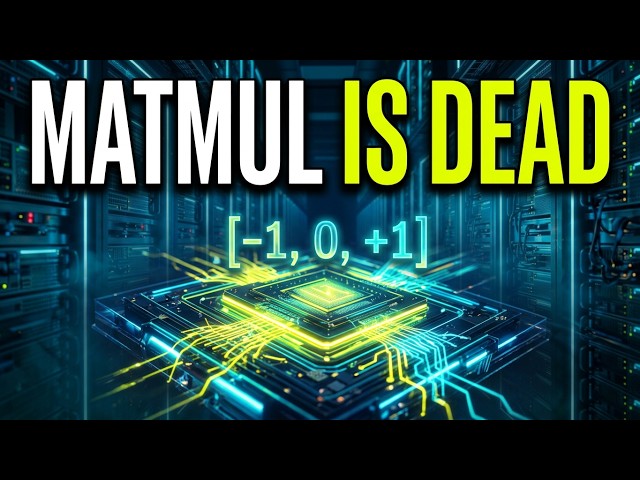 BitNet b1.58: The 1-Bit AI Paradigm (Why Matrix Multiplication Is Obsolete)
