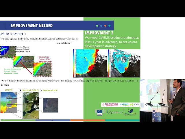 Earthlab for coastal services : the case of water quality monitoring, Turbid Plumes